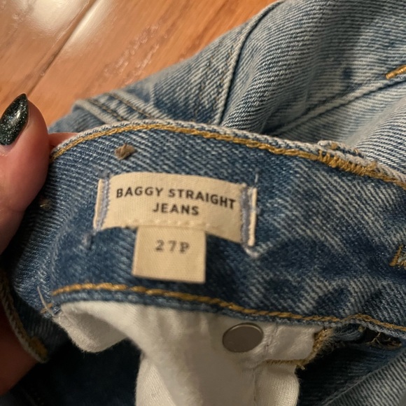 Madewell Low Slung Baggy Jeans PETITE - Picture 4 of 4